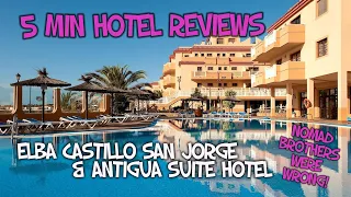 Elba Castillo San Jorge & Antigua Suite Hotel, Caleta De Fuste - a more honest review!