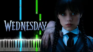 Wednesday - Nothing Else Matters | Apocalyptica Easy Piano Tutorial