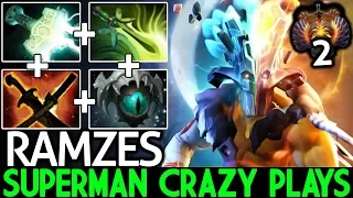 Ramzes [Juggernaut] Superman Crazy Plays This Build is Strong 7.22 Dota 2