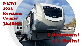 Two Bedrooms! 2023 keystone Cougar 364BHL