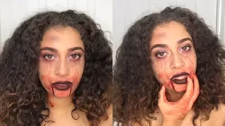 VAMPIRE HALLOWEEN MAKEUP TUTORIAL 2017