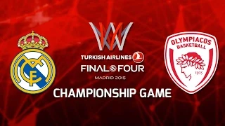 Championship Game Analysis: Real Madrid-Olympiacos Piraeus