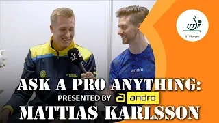 Mattias Karlsson | Ask a Pro Anything presented by andro