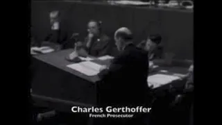 Nuremberg Trial Day 39 (1946) M. Charles Gerthoffer on The Netherlands (PM)