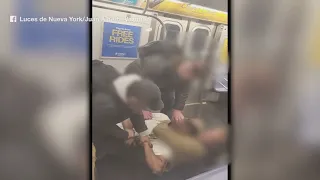 Homeless man's chokehold death on subway a homicide: medical examiner