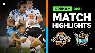 Wests Tigers v Titans Match Highlights | Round 9, 2021 | Telstra Premiership | NRL