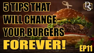 5 Tips to Level Up Your Burgers - Juiciest Burger Ever - Bison Burgers