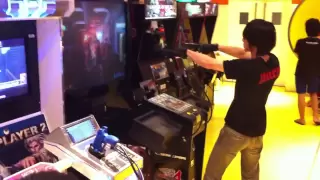 Crazy Guy At Arcade