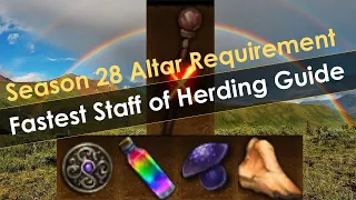 Complete and Fastest Staff of Herding Guide - Diablo 3 Season 28 Hardest Altar Requirement