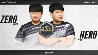 [ENG] ASL S12 3rd Place Match (Queen vs Hero) - ASL English (StarCastTV English)