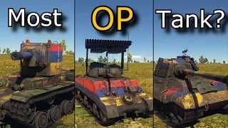 Top 5 OP Tanks in WarThunder