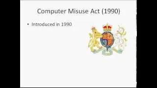 Computer Misuse Act