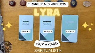 Channeled Messages From Lyra 🦁✨PICK A CARD✨