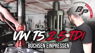 Der T5 2.5 TDI / DIESEL wird gebuchst! | VW T5 2.5 TDI  | BP Motorentechnik