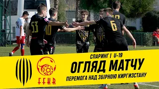 РУХ U-19 – КИРГИЗСТАН U-20. ОГЛЯД МАТЧУ