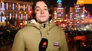 Евромайдан готовится к штурму. Прямое включение