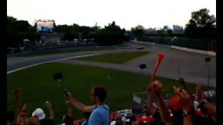 2010 Montreal F1 Race Day 3 last lap