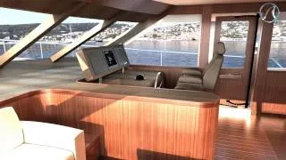 Ocean Alexander 100 Motor Yacht - Animation