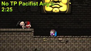 (WR) No TP Pacifist Any% 2:25.717 [Spelunky HD]