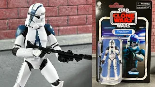 Star Wars Vintage Collection Clone Trooper 501st Legion Action Figure Review