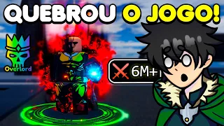 SAITAMA SÉRIO COM OVERLORD VIROU O MAIS FORTE DO ANIME LAST STAND NO ROBLOX