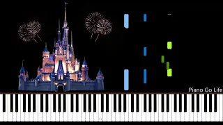 Disney Intro Theme - piano tutorial