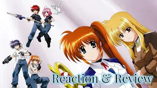 Magical Girl Lyrical Nanoha Strikers Finale Reaction & Review #queendija #nanoha