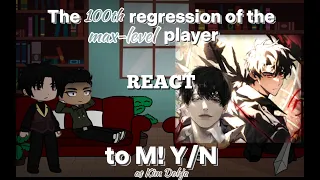 The 100th regression of the max level player react to M! y/n as Kim Dokja