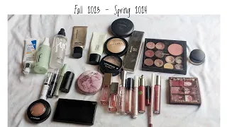 PRODUCTS I'VE HIT PAN ON | Makeup Empties and shout outs: Fall 2023 - Spring 2024 | 40 products!