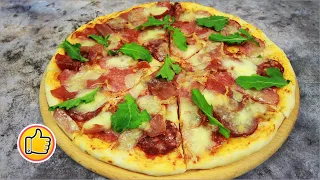 Пицца "4 мяса", Вкусный Мясной Рецепт Пиццы | Pizza "4 meat" Recipe