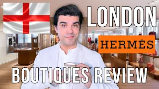 The HandBag Husband EP.31: London UK Hermès  Boutique Reviews Bond St., Harrods, Sloan St. & UK 💼🍭!