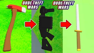 СЕКРЕТНЫЕ ОРУЖИЯ в СИМУЛЯТОР КРУТОГО ЧУВАКА! - Dude Theft Wars