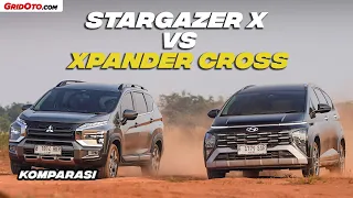 KITA BUKTIKAN APAKAH HYUNDAI STARGAZER X LEBIH MANTAP DARI XPANDER CROSS | GridOto