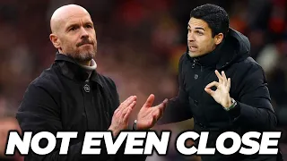 ARTETA IS NOT EVEN CLOSE TO TEN HAG AS A MANAGER ft @SaeedTV_