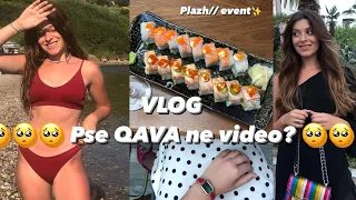 ME IKU INTERNETI NE PROVIM ONLINE | Plazh ne Durres, Fitova ne Shorte, Sushi | VLOG|