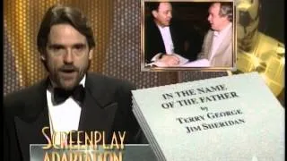 Steven Zaillian winning Adapted Screenplay for "Schindler's List"