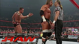 Randy Orton vs Triple H RAW Jan 03,2005
