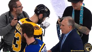 St Louis Blues Boston Bruins Game 7 Handshake line 6/12/19