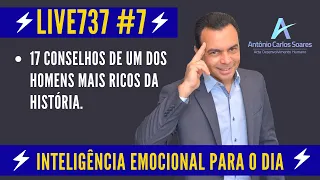 LIVE 737 #7 - 17 CONSELHOS PODEROSOS PARA O SUCESSO FINANCEIRO - JOHN D ROCKEFELLER