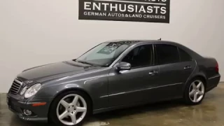 2009 Mercedes Benz E350 AMG Pkg Sedan