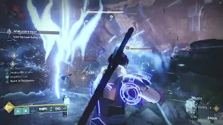 The Ultimate Destroyer(s21, master lost sector), Arc Vesper of Radius Warlock