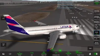 Airbus A320 LATAM 🛫 Los Ángeles - Bogotá 🛬 Real Flight simulator RFS