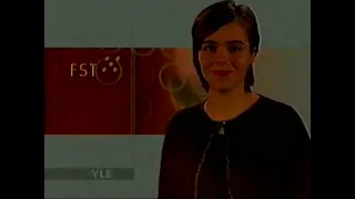 YLE TV1 / FST 25.12.2001 - Ohjelmamainoksia / FST Vaihtuu / Kuulutus