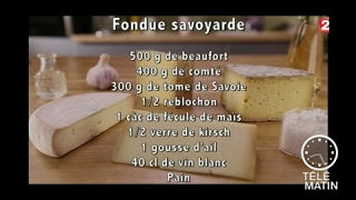 Gourmand - La traditionnelle fondue savoyarde