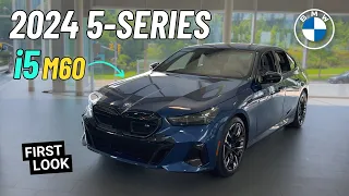 2024 BMW i5 First Look❗| The Electric 5 Series | Walkaround review