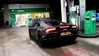 Lamborghini Huracán EVO - Start up, Rev sound & Acceleration