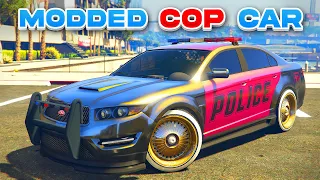 *NEW* HOW TO GET A MODDED COP CAR IN GTA 5 ONLINE! (Modded Police Car)