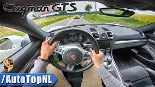Porsche Cayman GTS 981 | POV Test Drive FAST! by AutoTopNL