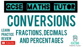 Fractions, Decimals and Percentages | Conversions | Grade 5 Crossover | GCSE Maths Tutor