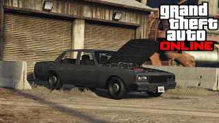 GTA 5 Short Film - Abandoned 1990 Chevrolet Caprice Restored - Custom Declasse Impaler LX Build